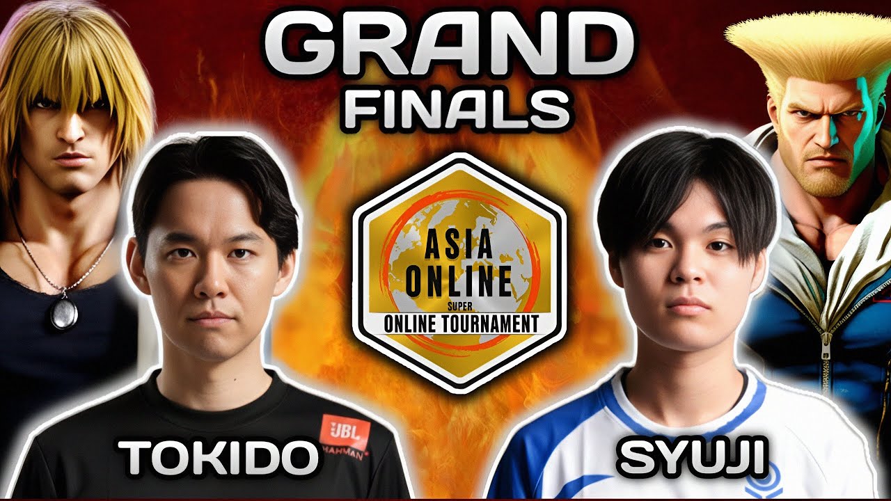 SF6 ▰ Tokido ( Ken )  VS  Syuji ( Guile)  Grand Finals ( Asia Online )