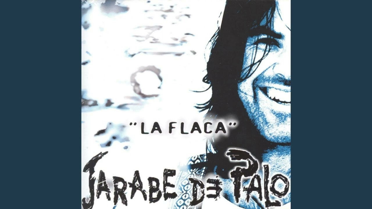 Jarabe de palo   La flaca Guitar Backing track with vocals