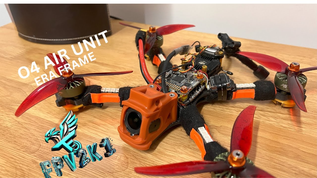 O4 AIR UNIT how I installed on the its era frame !