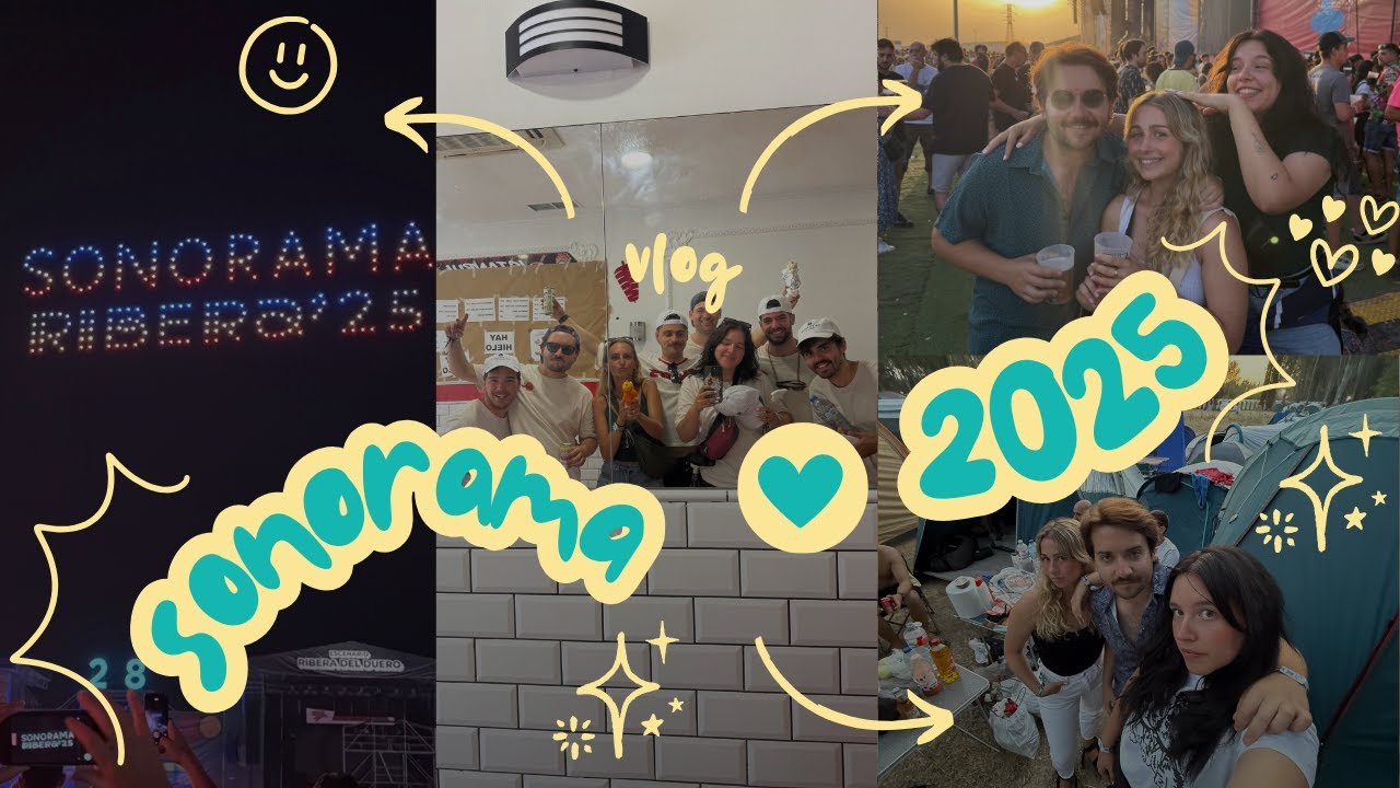 el peor camping de un festival | vlog sonorama ribera 2025 #festival #vlog
