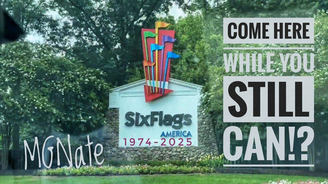 Первый и последний визит в Six Flags America | Боуи, Мэриленд | Лучше, чем вы думаете!