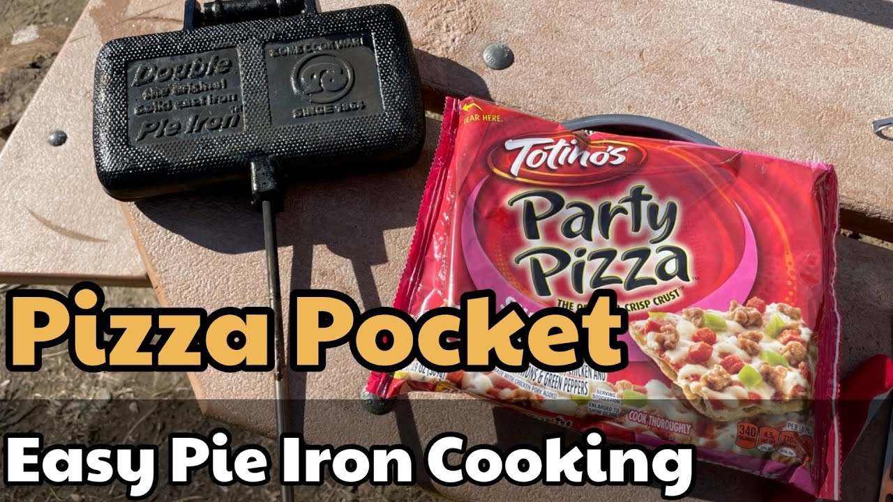 Pie Iron Pizza Pocket