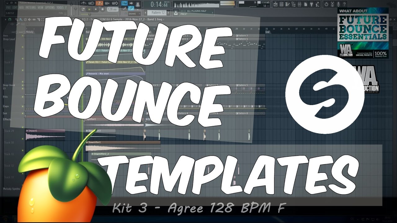 FUTURE BOUNCE Essentials - 5 FL Studio Templates Preview | + FREE Demo