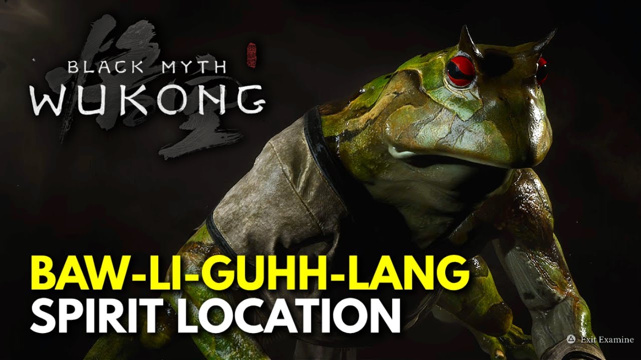 Black Myth Wukong - Baw Li Guhh Lang Spirit Location (Chapter 1)