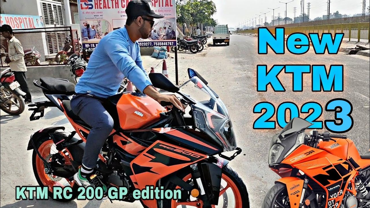 finally taking delivery ktm rc200 new 2022