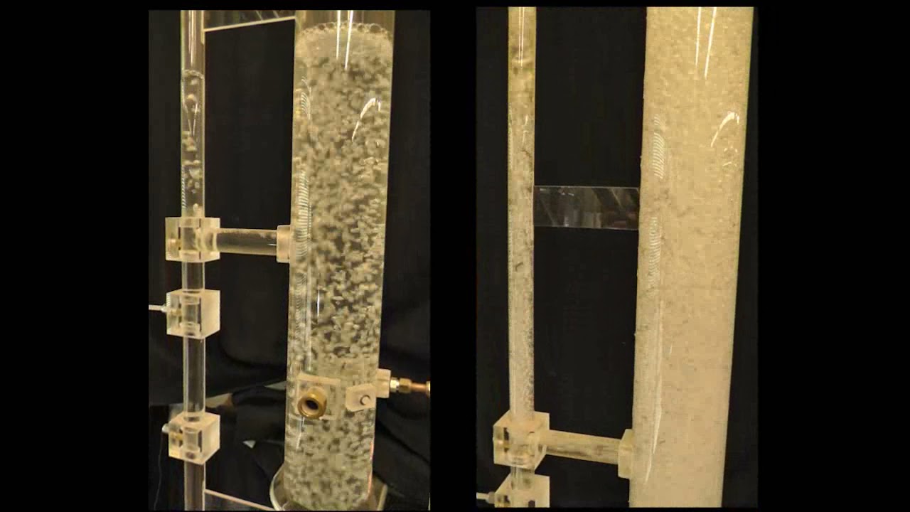External Loop Airlift Reactor: Flow Rate Comparison