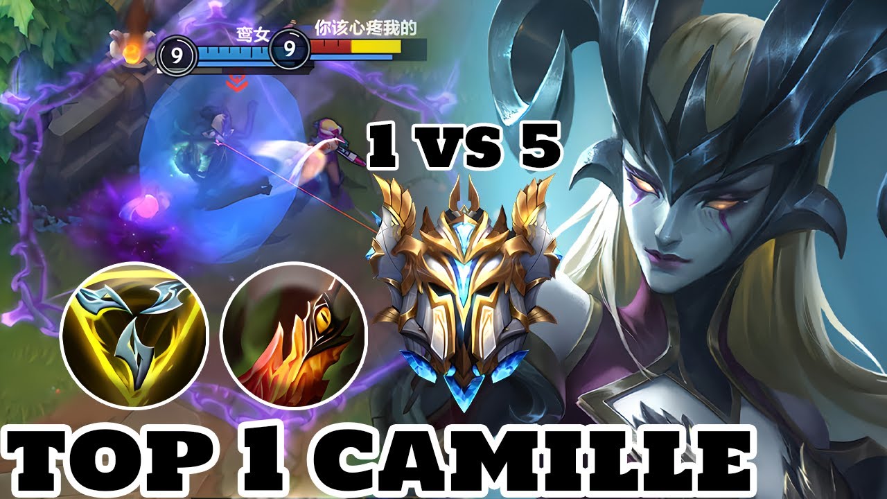 Wild Rift Camille - Top 1 Camille Gameplay Rank Sovereign