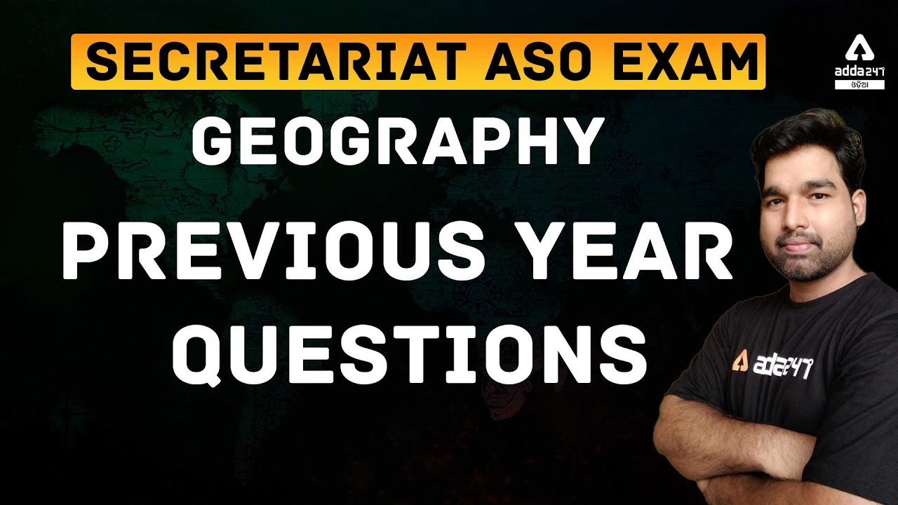 OPSC ASO 2021 | Odisha And Indian Geography TOP 1000 Previous Year MCQ Questions | Adda247 Odia