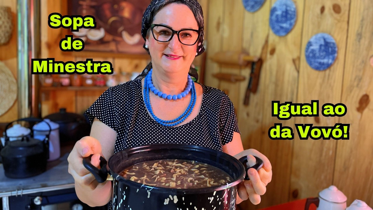 Sopa de Minestra da Roça 😍🔥🌾