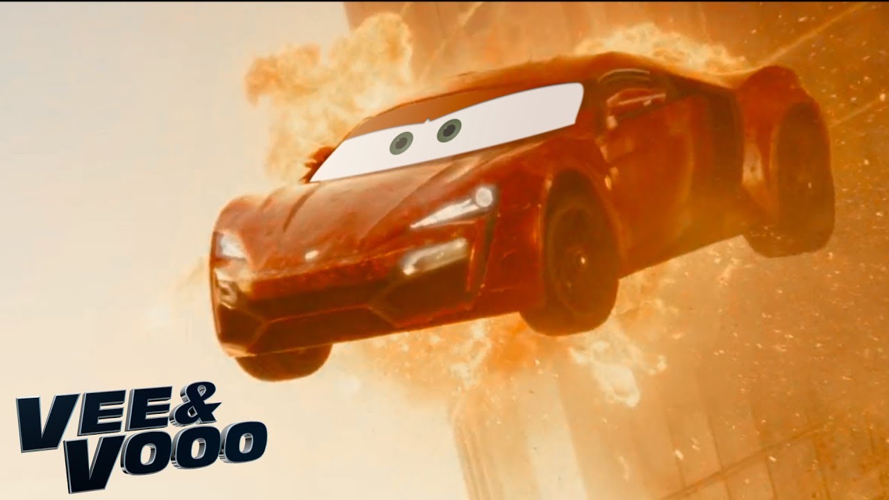 Cars 3 Lightyears ⚡️Lykan Eagle (pixarized) Furious 7