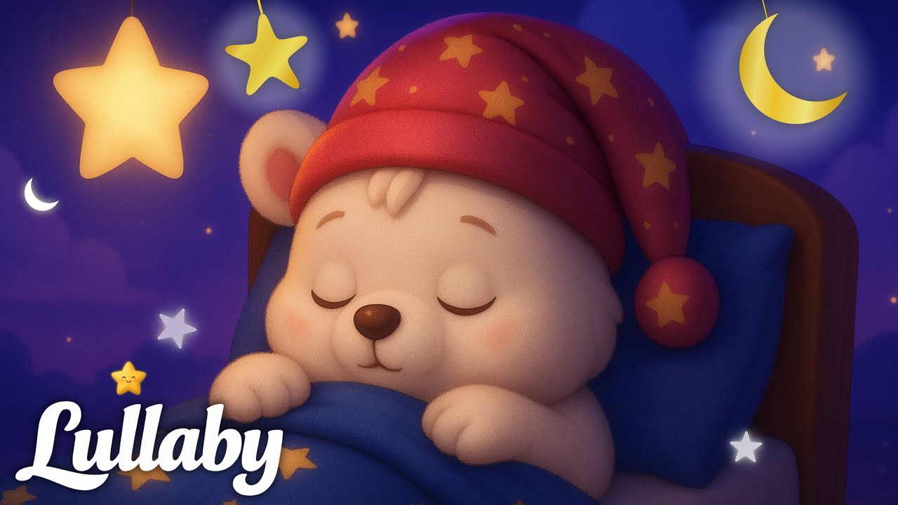 (No Ads) Baby Sleep Music 💖 Brahms Lullaby & Baby Mozart 😴 Super Simple Song - Relax In No Time TV
