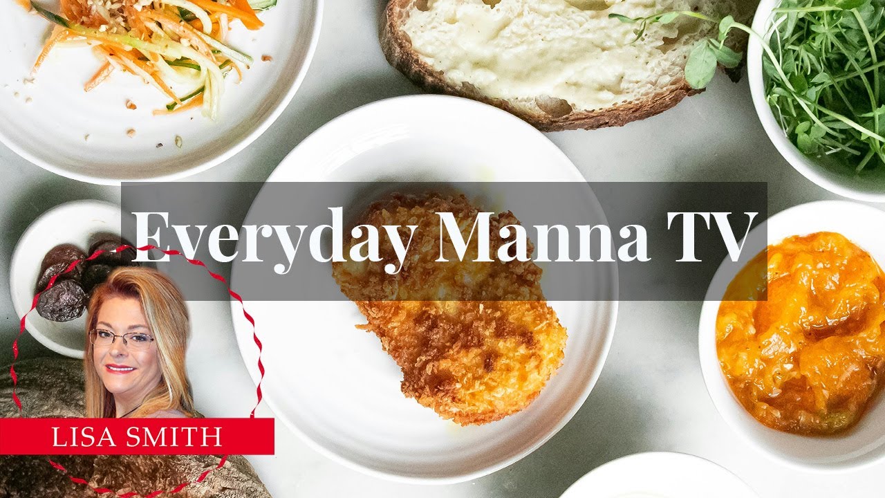 Cracker Crumbed Chicken, Sweet Potato Hash browns, Apple Slaw | Everyday Manna