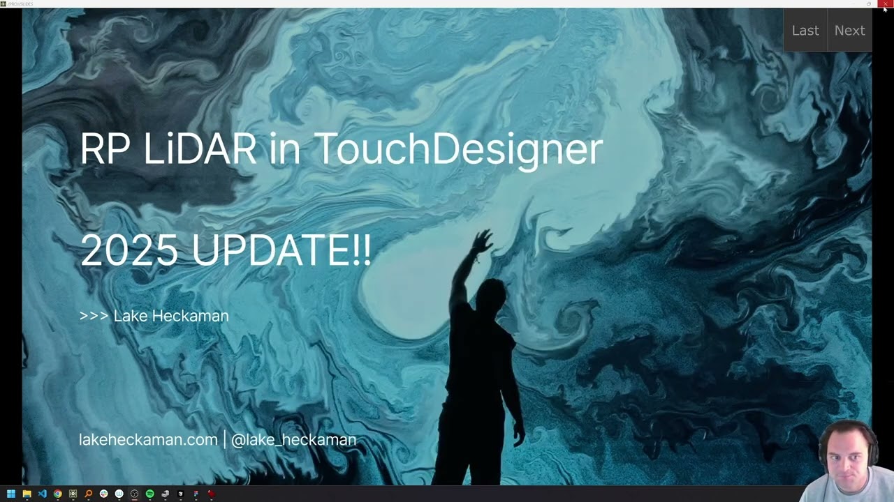 Обновление 2025: Slamtec LiDAR для TouchDesigner