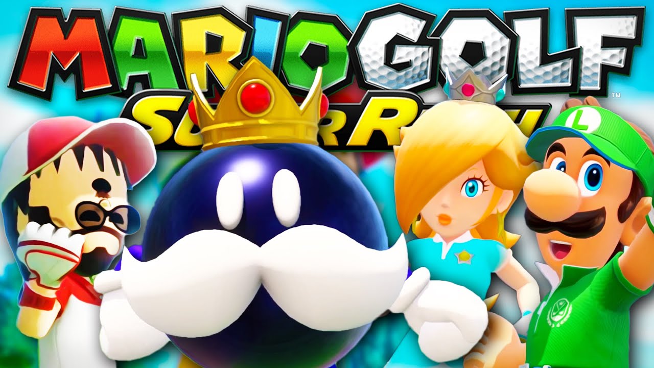 More Golf Trickshots on Mario Golf with The Crew!