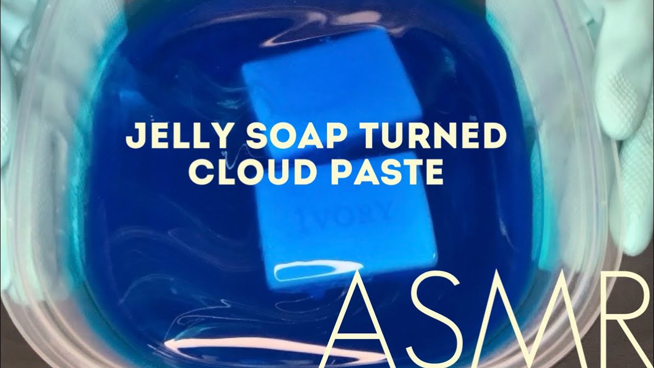 Jelly Soap Turned Fluffy Cloud Paste 💙