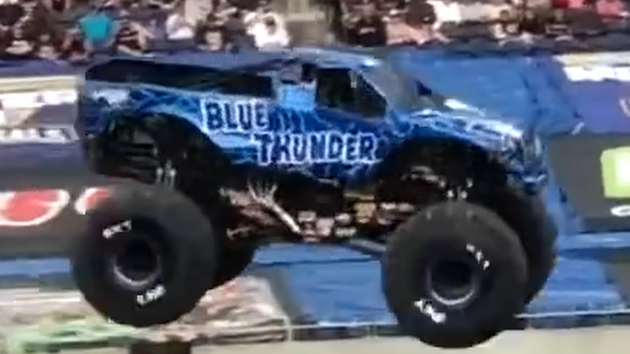 Monster Jam Blue Thunder  2022 Freestyle Save