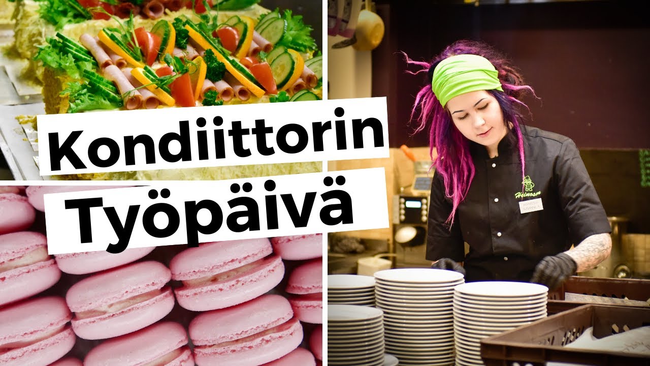 Miltä näyttää kondiittorin työpäivä?🍰 | Päivä leipomossa  ››