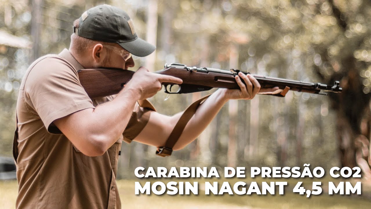Review Completo: Carabina de Pressão Mosin Nagant 4,5 MM