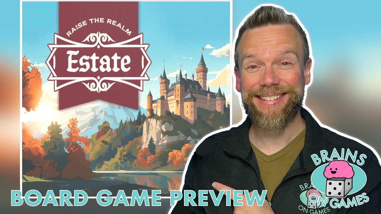 Estate: Raise the Realm - Worker placement, engine building, and tasty combos!