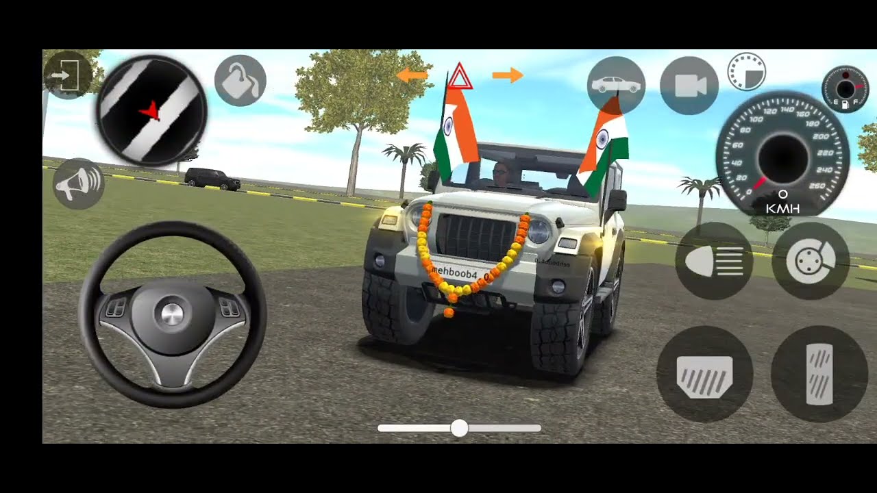 Dollar Song Modified Mahindra Thar Indian Cars Simulator 3D