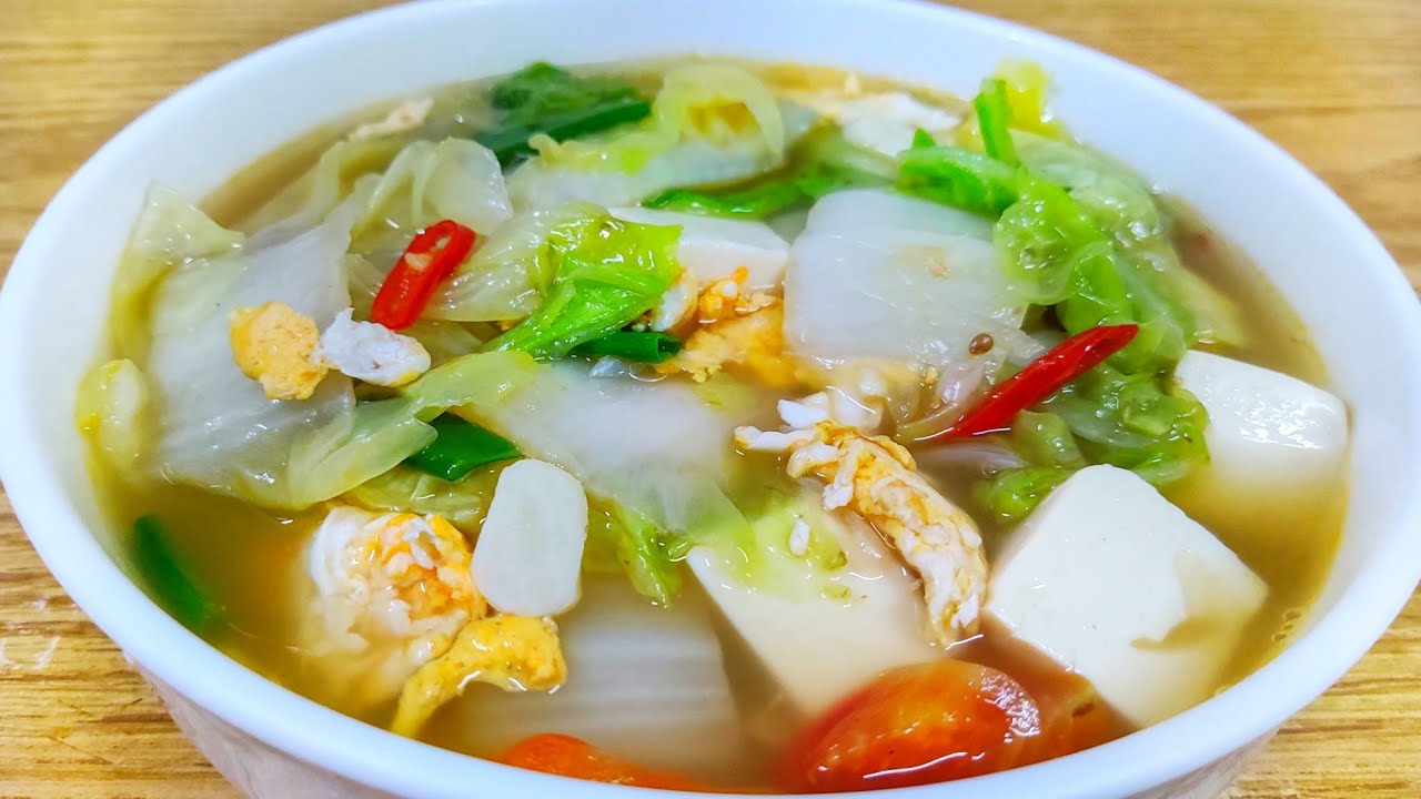 PUNYA SAWI PUTIH COBA DI MASAK KUAH BENING SEPERTI INI RASANYA ENAK PEDES SEGER