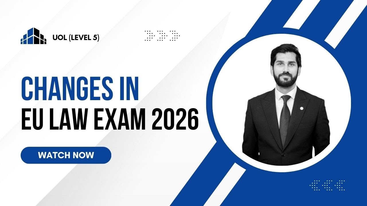 Понимание экзамена по праву ЕС на 2026 год | УОЛ Уровень 5
