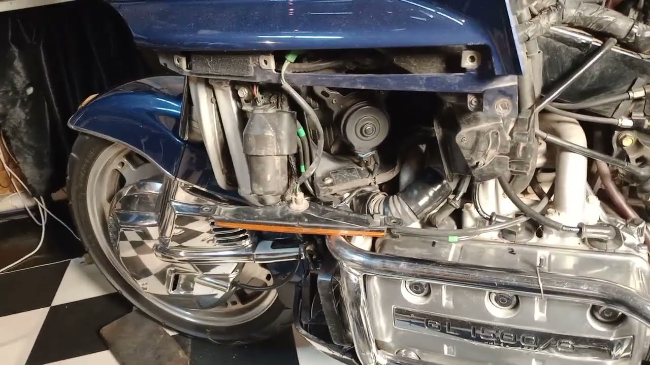 Un breve recorrido por el interior del Goldwing 1500