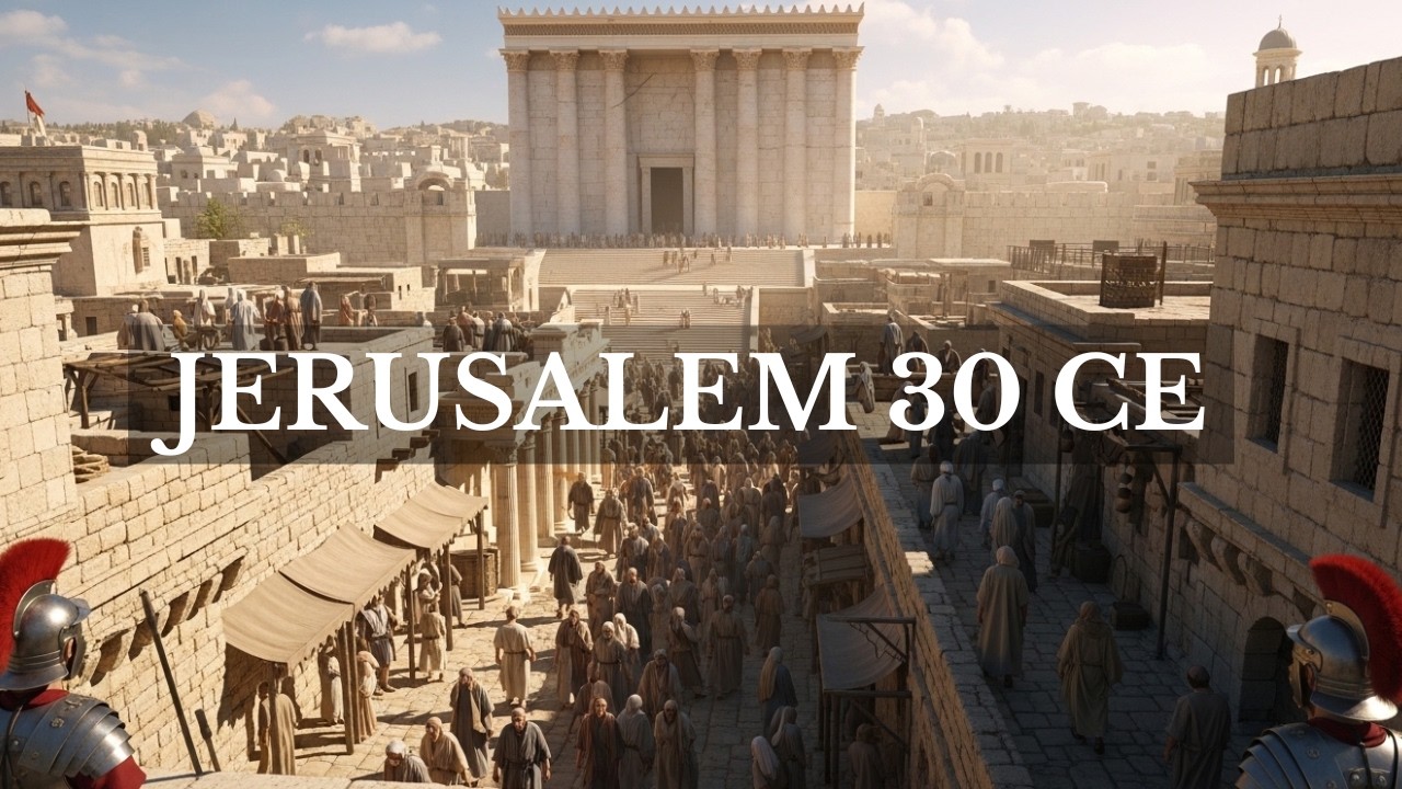 What Jerusalem Looked Like in 30 AD | AI Reconstruction of Ancient Jerusalem (Documentary)