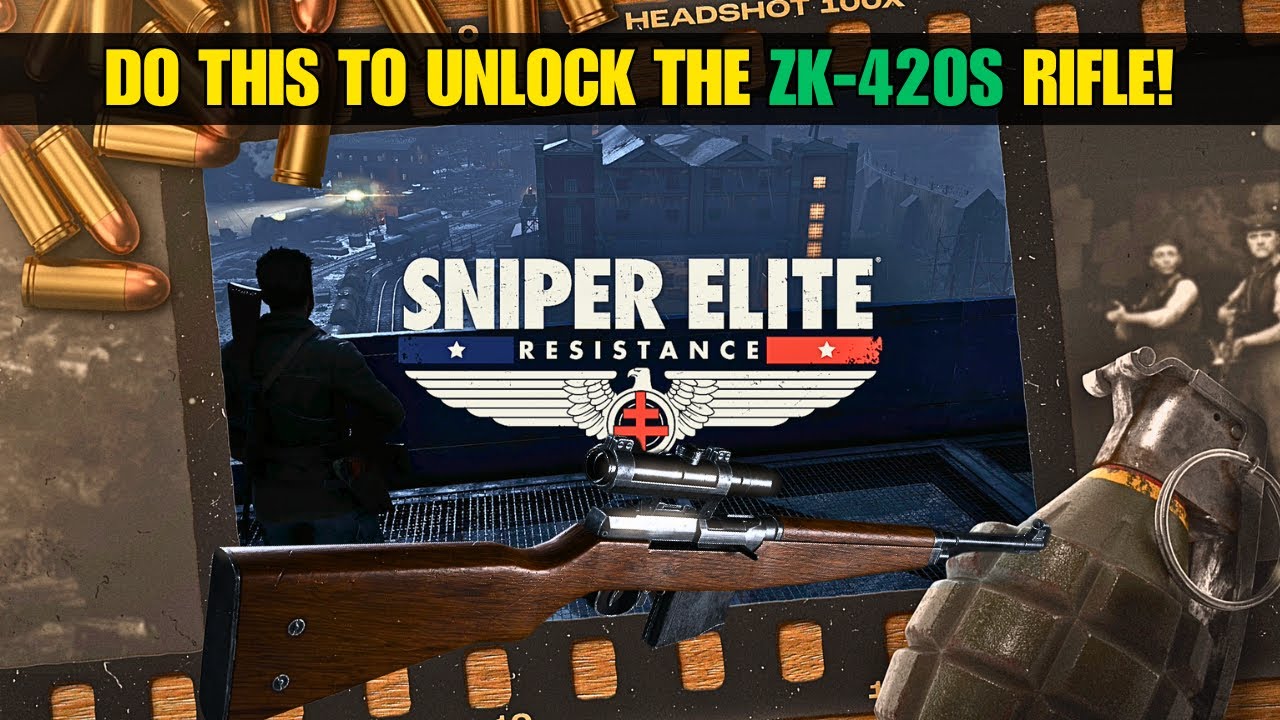 Sniper Elite Resistance Mission 8 END OF THE LINE Kill List Challenge Guide!
