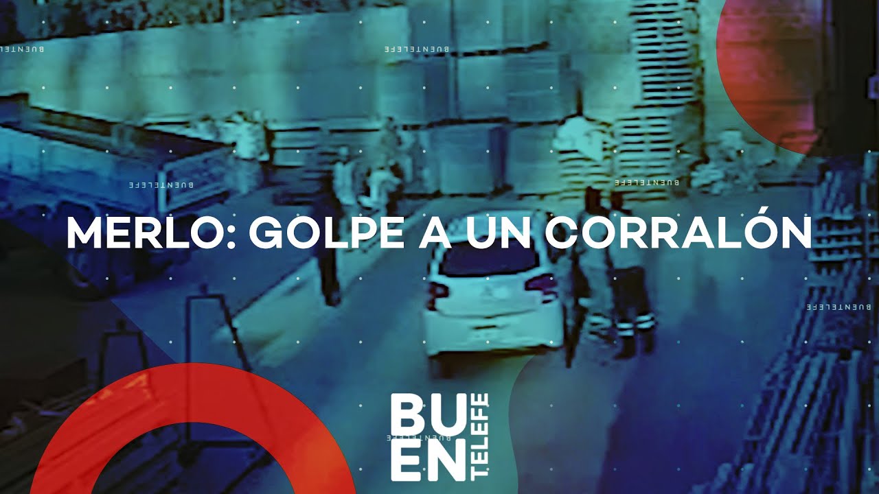 Delincuentes ROBARON un CORRALÓN en MERLO #BuenTelefé