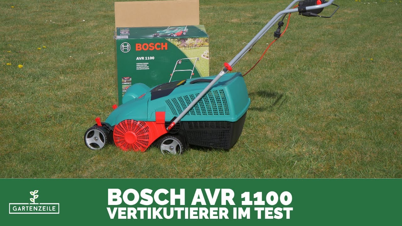 Bosch Vertikutierer AVR1100 Praxistest