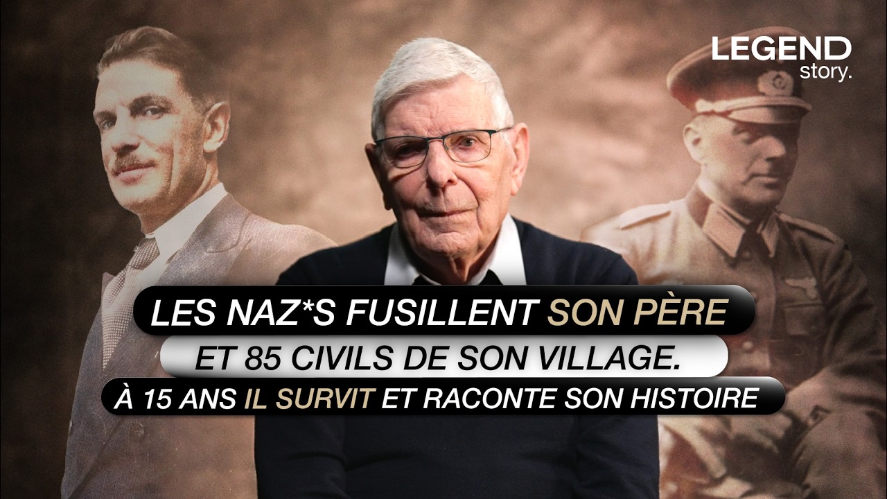 LES NAZ*S FUSILLENT SON PÈRE ET 85 CIVILS DE SON VILLAGE, À 15 ANS IL SURVIT ET RACONTE SON HISTOIRE