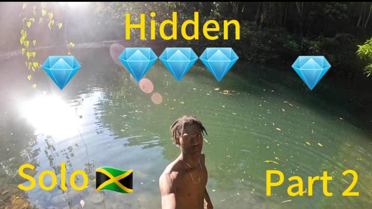 Solo River exploring😱😱💯💎 @KeefMagazine in the hills of montego Bay jamaica 🇯🇲