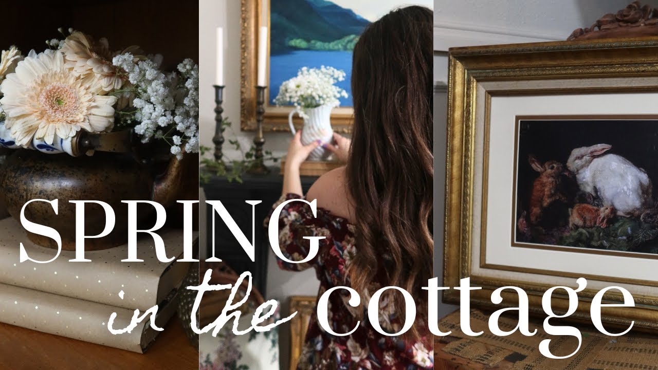 My Enchanting Spring Dining Room || Decorate with Me || Cottage Style