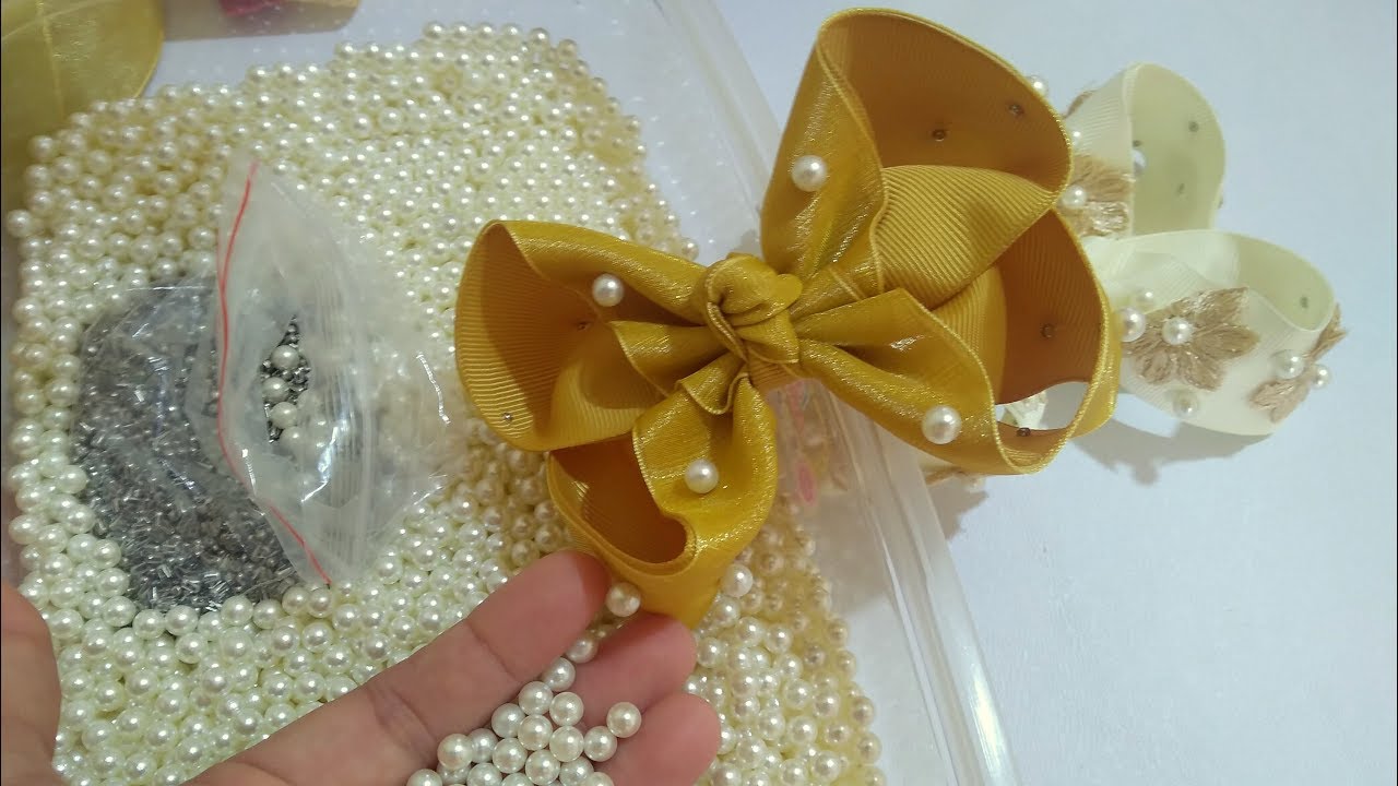 Como Aplicar pérolas com balancim ! Aplicador de pérolas !