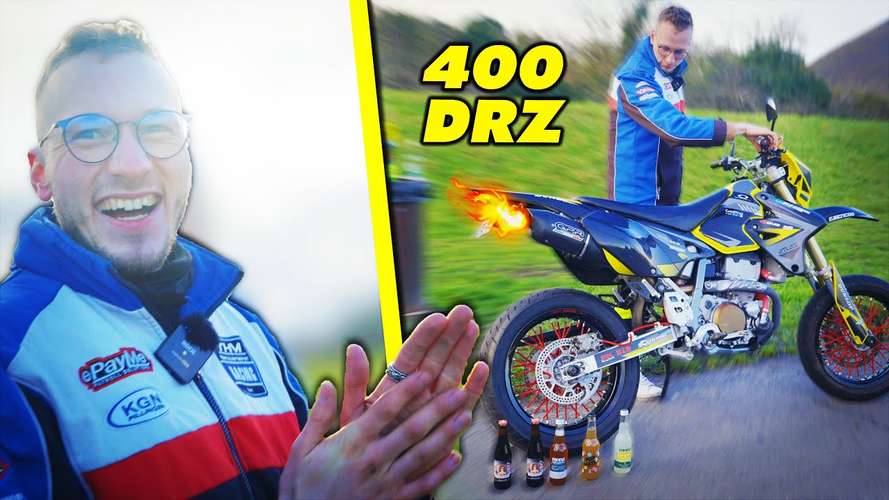 PRÉSENTATION SUZUKI 400 DRZ ! SUPERMOT A2 !