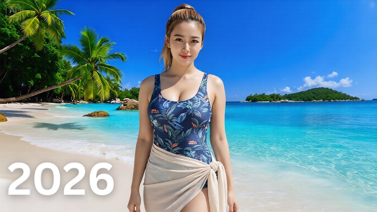 Best Relaxing Summer Music Mix 2026 🌴 Chill Tropical Deep House Vibes in 4K UHD | Deep Summer