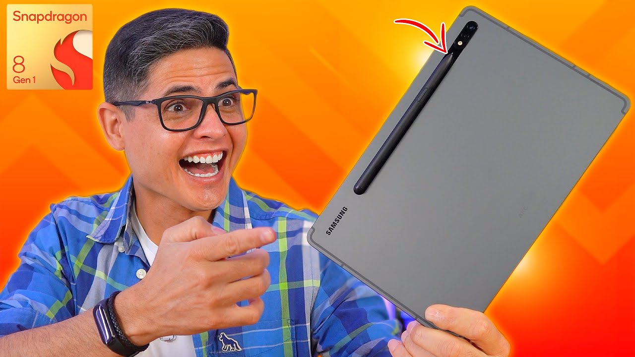 CHEGOU! Samsung GALAXY Tab S8 5G - será um TABLET arretado para VOCÊ? Unboxing e Impressões