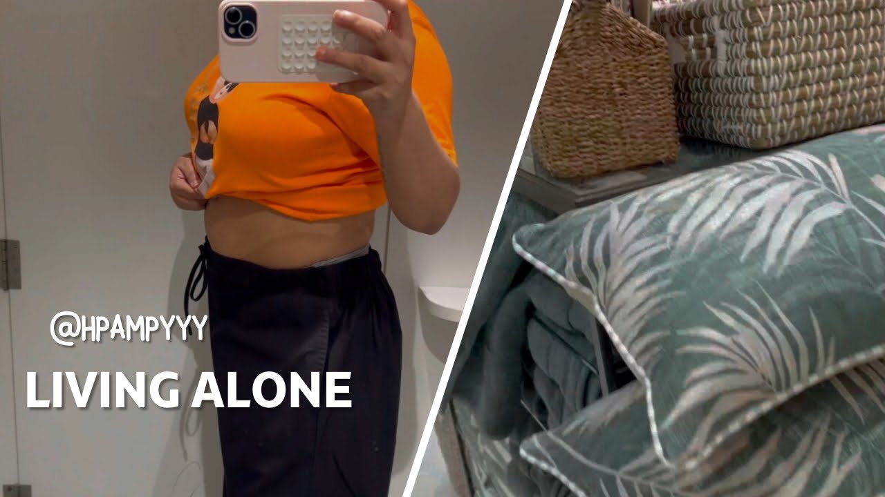 Living alone taught me how to choose myself… every single day 🛍️🎀🌷