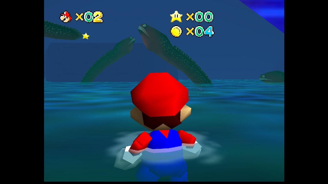Super Mario 64 B3313 v0.7 - How to Reach Unagi's Tunnel (Eel Graveyard)