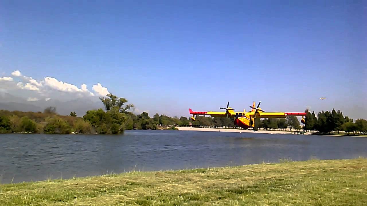 Super scoopers at santa fe dam