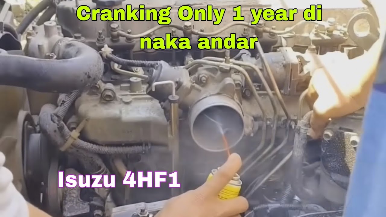 Isuzu elf 4HF1 1year di Naka andar Paano naayos ng 2hours lang