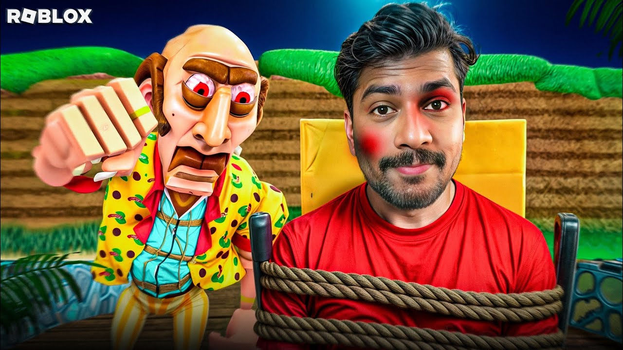 CAN I ESCAPE FROM EVIL STEPDAD IN ROBLOX 🥵
