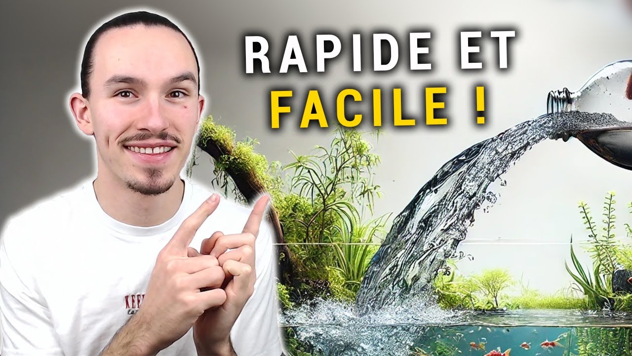 COMMENT faire un CHANGEMENT D'EAU en aquarium ?