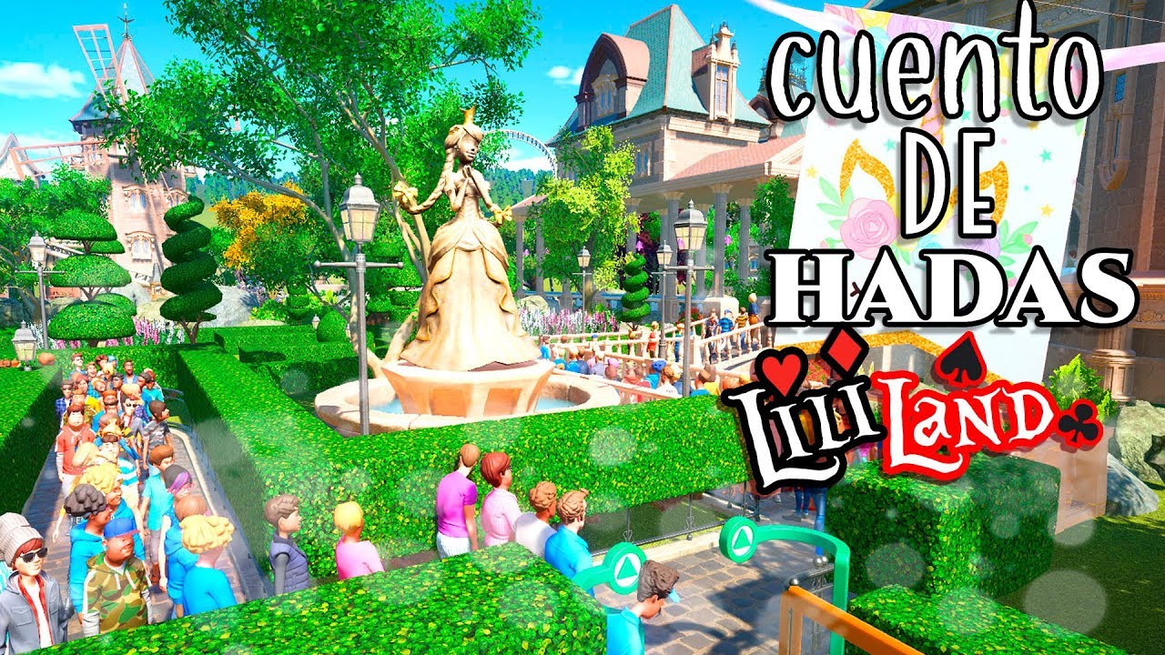 Zona de cuento de hadas!! 🧚 //`♥´Speed Build ~ Lililand `♥´\\ Planet Coaster en español