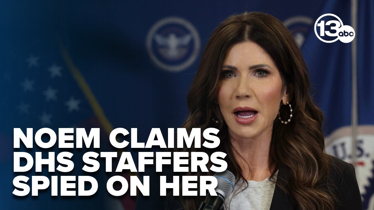 Noem says DHS employees secretly installed spyware on her devices