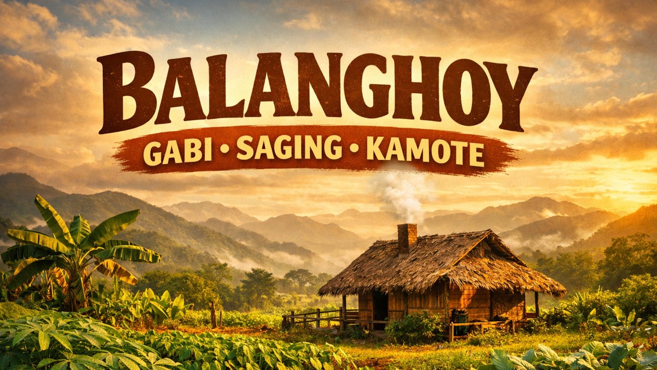 Balanghoy Gabi Saging Kamote (Metal)