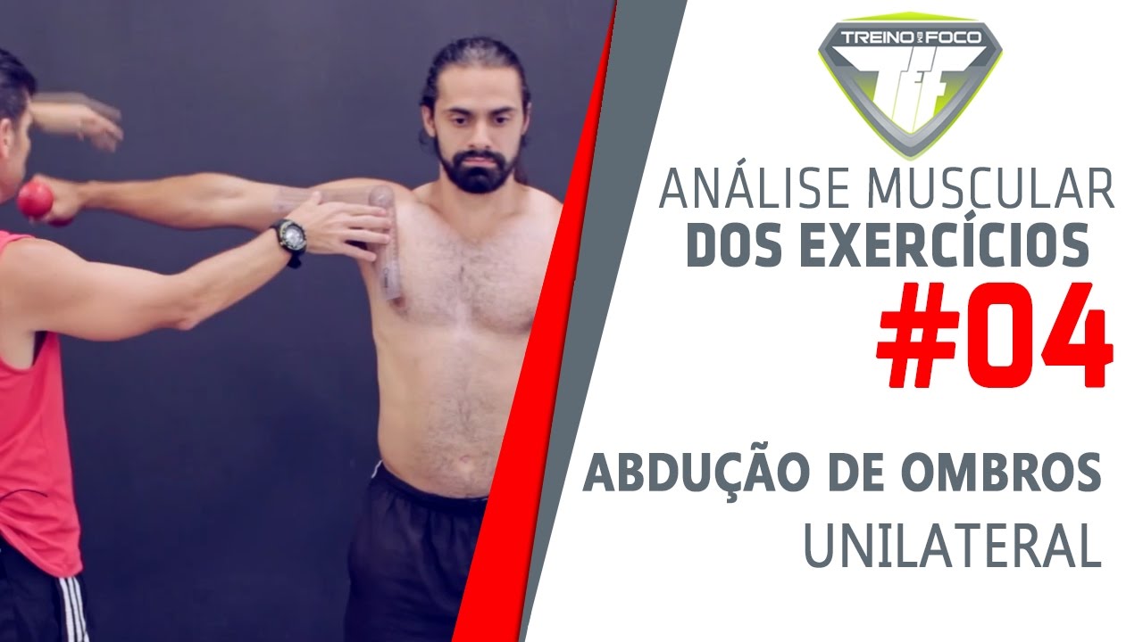 Abdução de Ombros Unilateral - Análise Muscular dos Exercícios #4