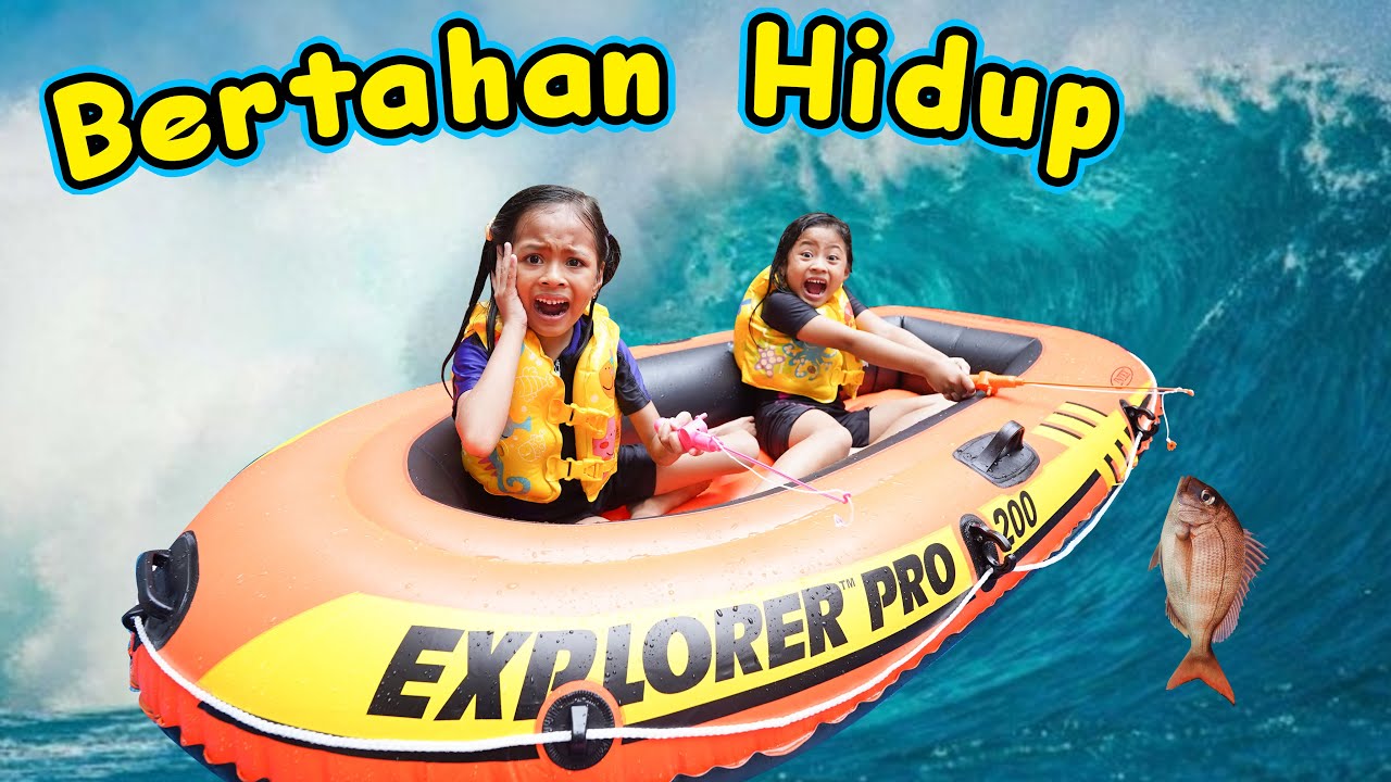 GAWAT!! ALUNA DAN AMANDA HARUS BERTAHAN HIDUP DI ATAS PERAHU KARET!!