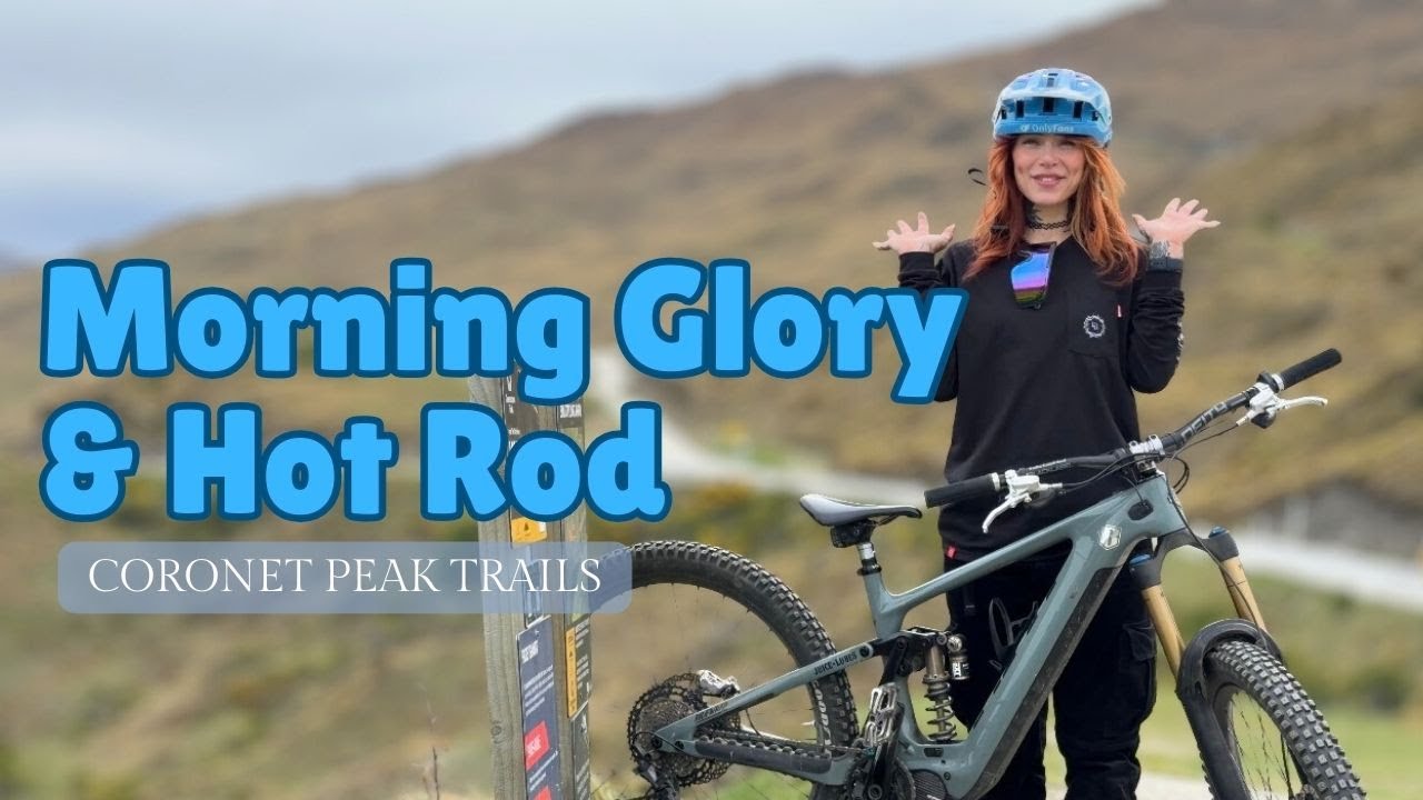 Morning Glory + Hot Rod 🏎️ Coronet Peak - Queenstown, New Zealand 🇳🇿